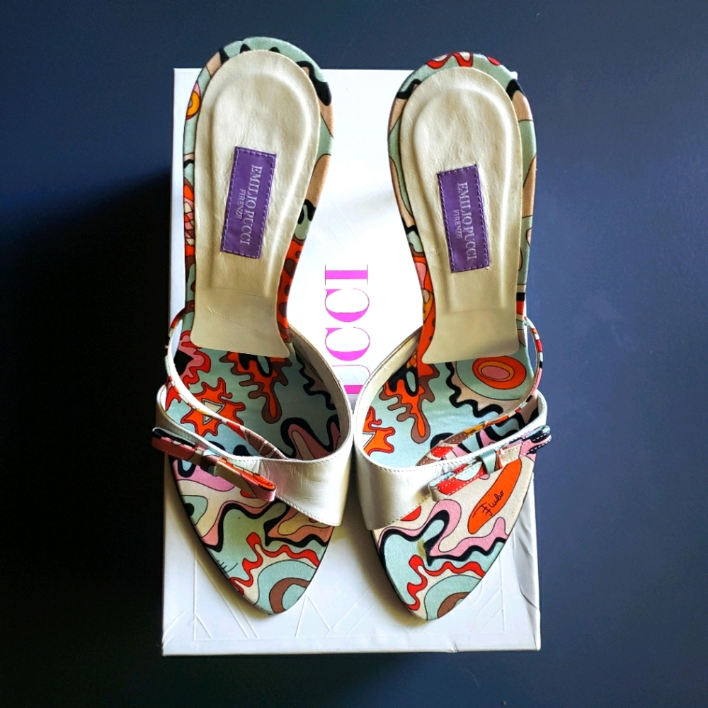 Emilio Pucci 001-KID High heel sandal - Size 8 1/2